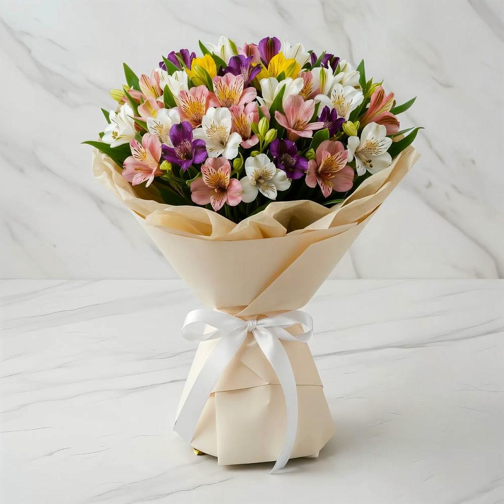 Букет цветов из: Альстромерии в Орлове Кировская область