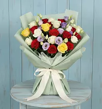 Букет цветов из:  Розы в Орлове Кировская область