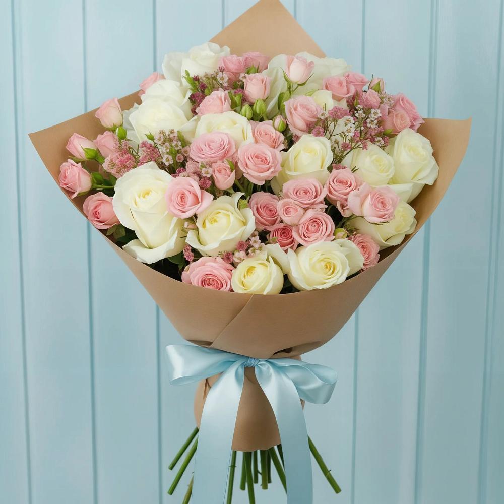 Букет цветов из: Розы в Орлове Кировская область