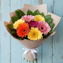 Букет цветов из:  Герберы #REPLACE_PRED# Орлове Кировская область