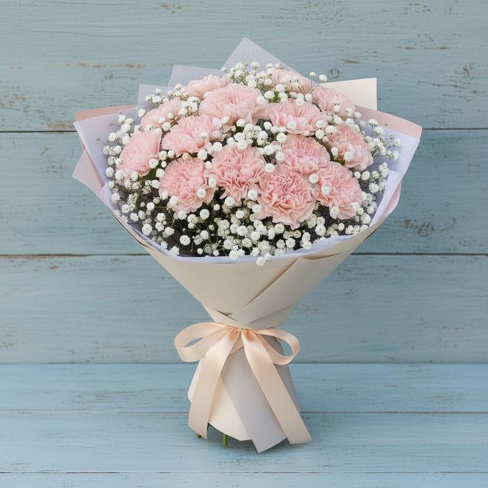 Букет цветов из: Гвоздики в Орлове Кировская область