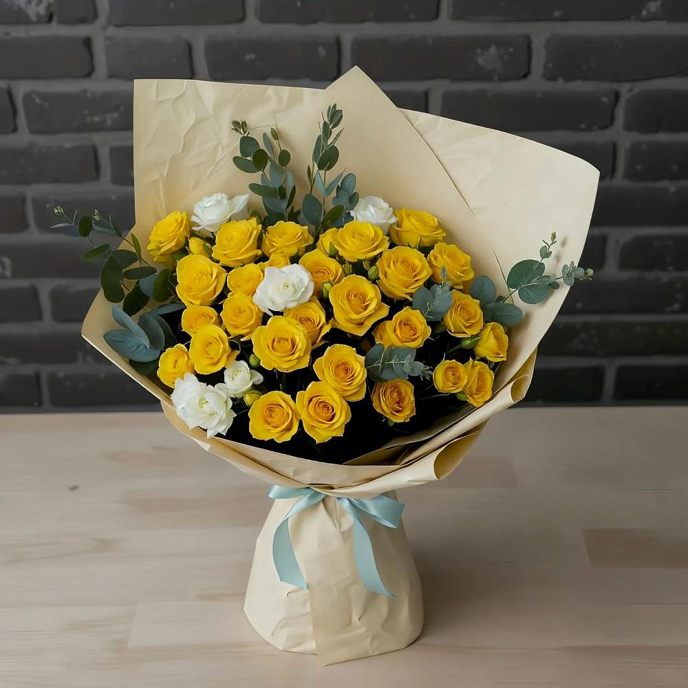 Букет цветов из: Розы в Орлове Кировская область