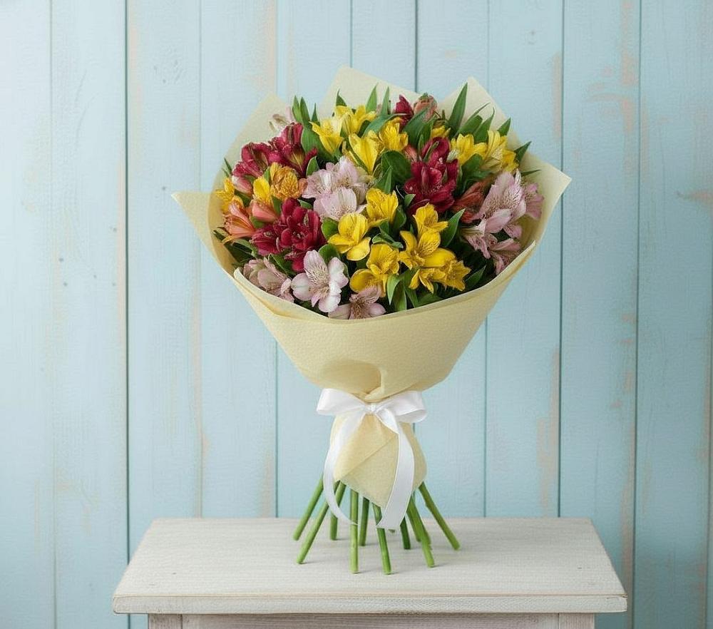 Букет цветов из: Альстромерии в Орлове Кировская область