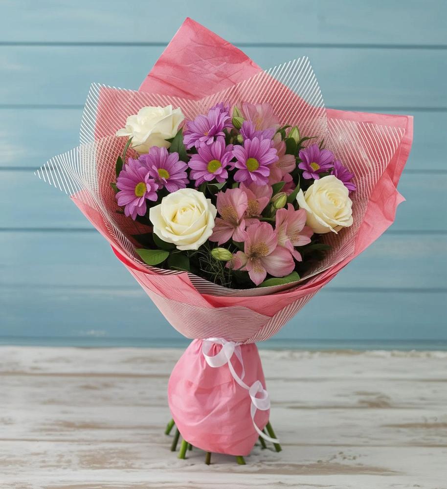 Букет цветов из: Герберы в Орлове Кировская область