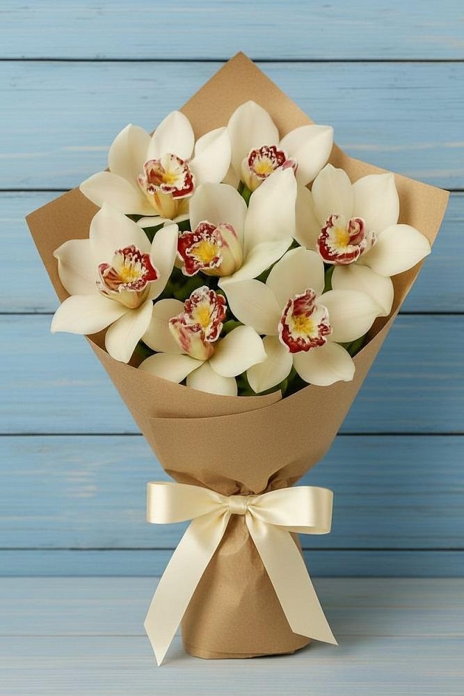 Букет цветов из: Орхидеи и Розы в Орлове Кировская область