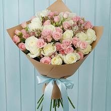 Букет цветов из:  Розы в Орлове Кировская область